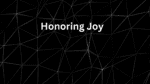 Honouring-Joy